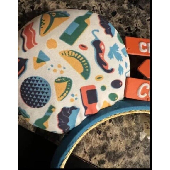 Disney Parks Epcot Food & Wine Festival Choose Your Course Ear Headband 2023 NEW - Picture 3 of 6